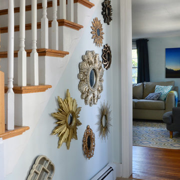 My Houzz: Classic Style With a Colorful DIY Twist in New England