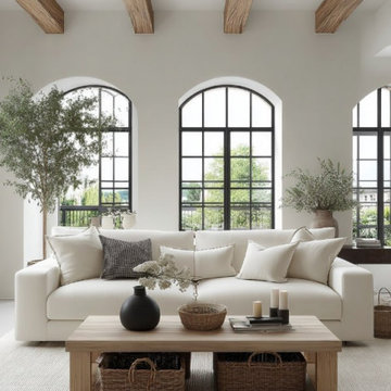 3D design for Spanish Style Living Room!