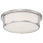 Eurofase - Eurofase 30140-011 Java - 14 Inch 18W 1 LED Flush Mount - Assembly RJava 14 Inch 18W 1 L Satin Nickel White A *UL Approved: YES Energy Star Qualified: n/a ADA Certified: n/a  *Number of Lights: Lamp: 1-*Wattage:18w LED bulb(s) *Bulb Included:Yes *Bulb Type:LED *Finish Type:Satin Nickel