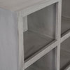 Library Gray Accent Bookcase