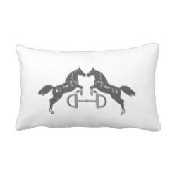 Black and White Throw Pillow - Decorative Pillows