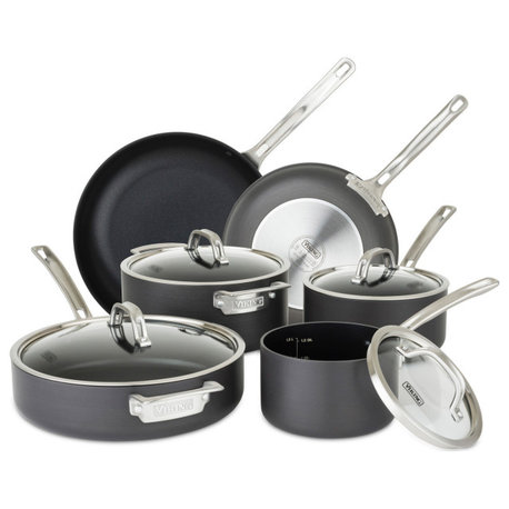 Viking Hard Anodized Nonstick 10-Piece Cookware Set