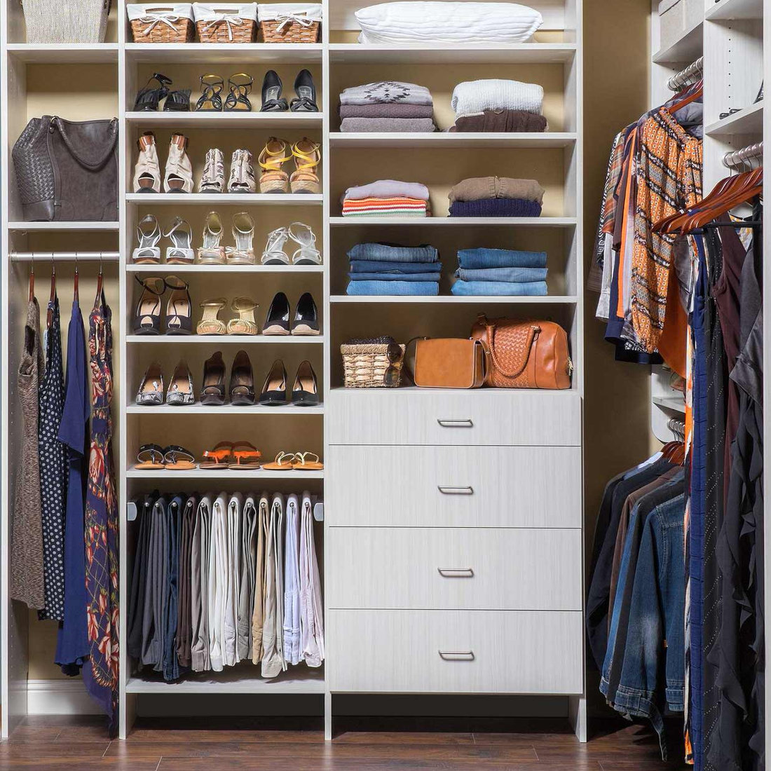 Walk in Master Closets