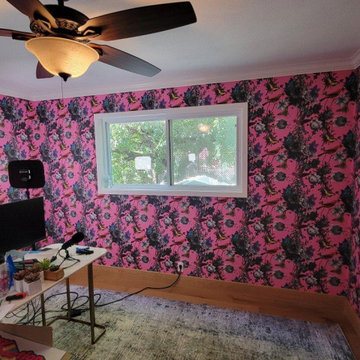 Wallpaper installation Office in Lawrenceville