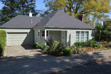 Inspiration for a timeless exterior home remodel in Portland