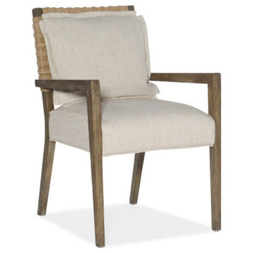 Hooker Furniture Dining Room Sundance Woven Back Arm Chair
