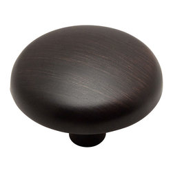 Cosmas - Cosmas 1701ORB Oil Rubbed Bronze 1-1/8&rdquo; Diameter Cabinet Knob [10 PACK] - Cabinet And Drawer Handle Pulls