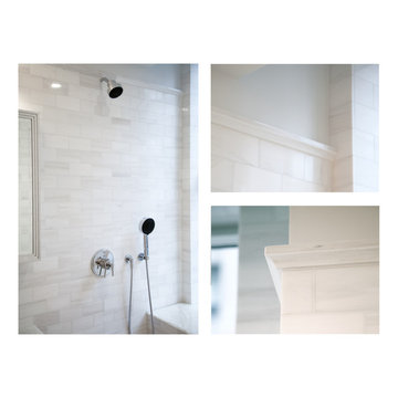 Guest Bath - Marble Subway Tile
