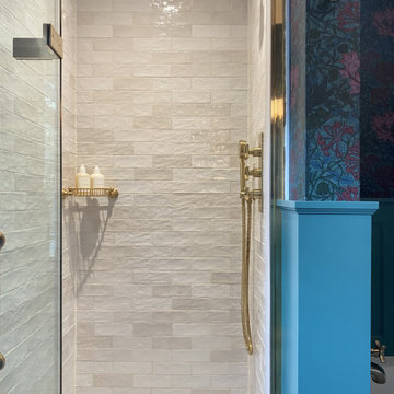 Traditional panelled bathroom, Epsom, Surrey.
