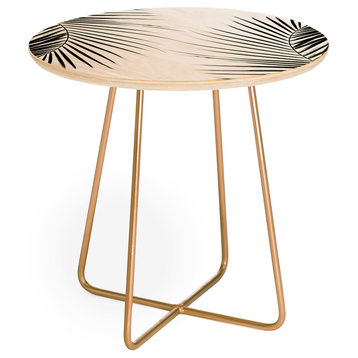 Mareike Boehmer Palm Leaves 9 Round Side Table