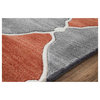 Hand-Tufted Woodrow Rug, Red, 5'x8'