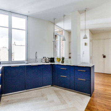 Rénovation complète d'un appartement de 110m2 à Paris 16ème