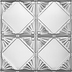 1205 Tin Ceiling Tile - CLASSIC CHECKERD DECO - Ceiling Tile