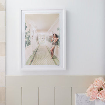 "Start With Art" Gray Malin Bathroom Design