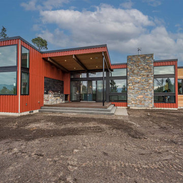 Seabeck - Modern Home + Studio with Panoramic Olympic Mountain Views