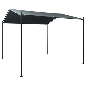 vidaXL Gazebo Outdoor Canopy Tent Patio Pavilion Party Tent with Roof Anthracite