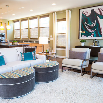 Elegant and Contemporary Main Living Space