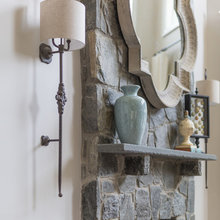 Divot Fireplace Styling