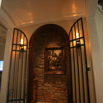 Wine Cellars Under A Stairwell