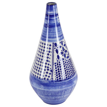 Beach Style Glazed Ceramic Vase