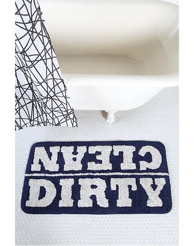 Eclectic Bath Mats by Urban Outfitters