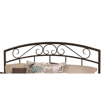 Hillsdale Wendell Full/Queen Size Metal Headboard With Scrollwork