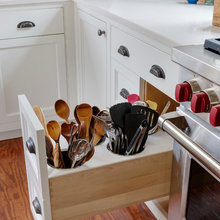 Kitchen draw for utensils