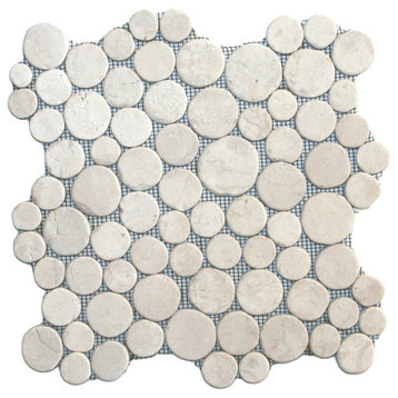 White Moon Mosaic Tile