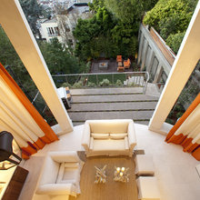 decks with fire bowls/fire pits