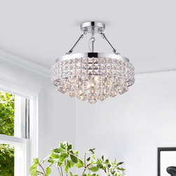 4-Light Flush Mount - Flush-mount Ceiling Lighting