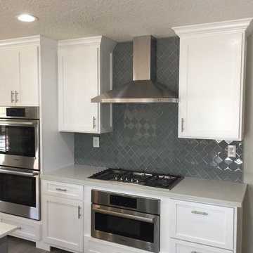 White Painted Kitchen | Snows Custom Cabinetry