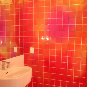 Color Changing Powder Room