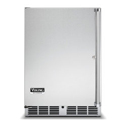 Viking 24" Undercounter Refrigerator, Stainless Steel Left Hinge | VRCO1240DLSS - Products