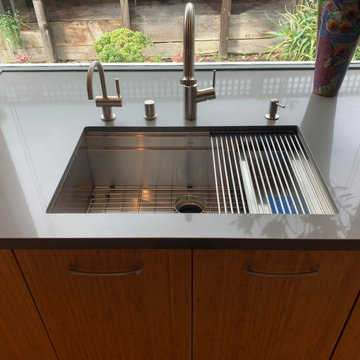 Panoramic Eichler Kitchen