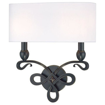 Pawling 2 Light Wall Sconce, Old Bronze Finish