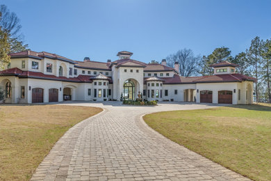 Island style exterior home photo in Charlotte