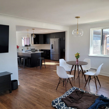 Kitchen/Living Open Concept and Connection