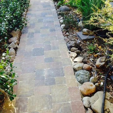 Paver Driveway. Circular