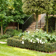 Back Garden Steps, Gates And Trash Storage