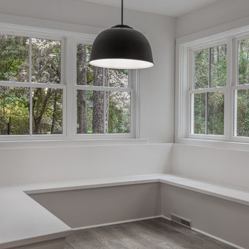 Photo shoot of a beautifully renovated historic, 3 level home in NC.