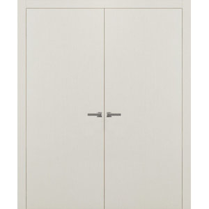 Planum 0010 Interior Double Doors Milk Ash No Pre Drilled