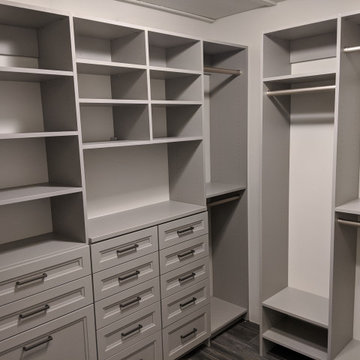 Matte Gray Closet