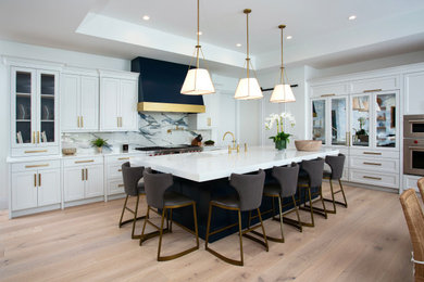 Inspiration for a transitional kitchen remodel in Other