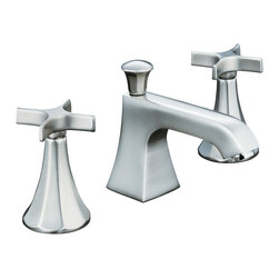 Memoirs widespread lavatory faucet with Classic design and cross handles - Bathroom Sink Faucets