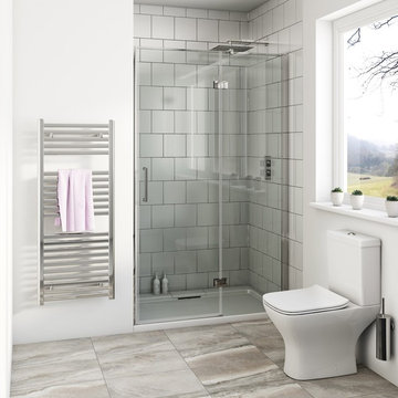 Mode Austin premium 8mm hinged easy clean shower door