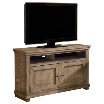 Willow Entertainment 54" Console, Weathered Gray