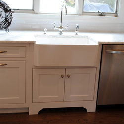 Classic White Inset Kitchen - Kitchen Sinks
