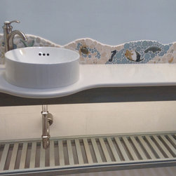Bathroom Installs - Tile Murals