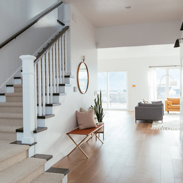 Vivint Smart Home in a Modern Entryway