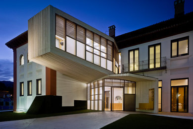 Contemporary exterior home idea in Alicante-Costa Blanca